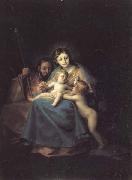Francisco de goya y Lucientes The Holy Family painting